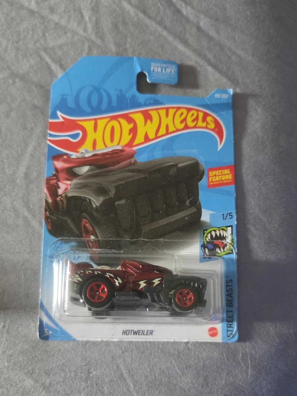 Hotweiler Kids Toy Car - Red and Black